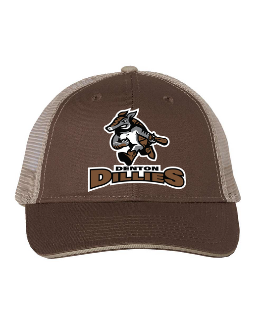Dillies Mesh-Back Twill Trucker Cap
